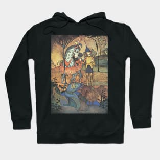 An Immense Dragon Lying by the Waterside by Jean de Bosschere, 1918 Hoodie